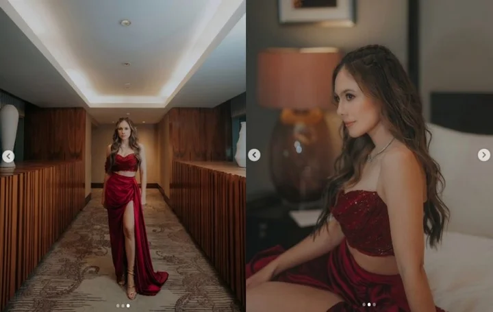 Penampilan Wulan Guritno Bikin terpukau Sederet Rekan Artis