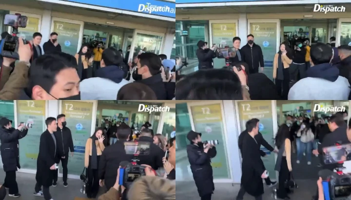Jennie BLACKPINK dan Jeonghan SEVENTEEN Senasib Hadapi Situasi Bahaya di Bandara