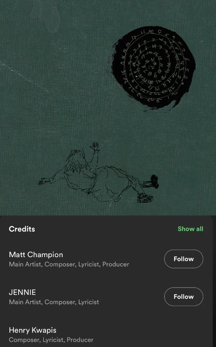 Lagu Kolab Jennie BLACKPINK dan Matt Champion Disebut Cocok Jadi Teman Melamun