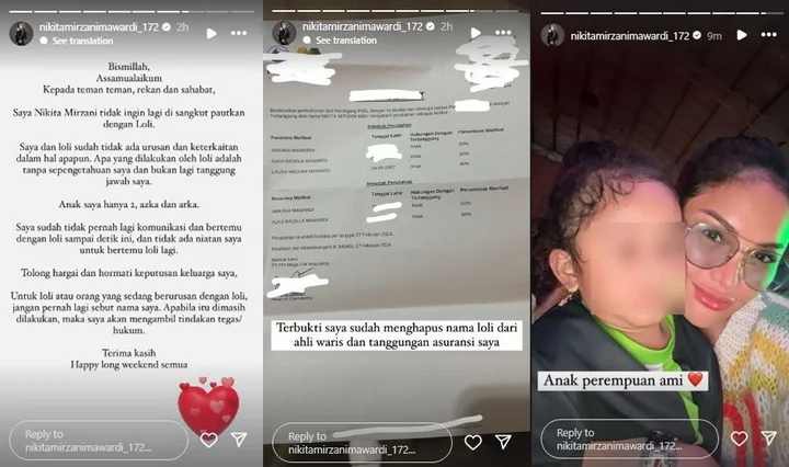 Nikita Mirzani Hapus Lolly