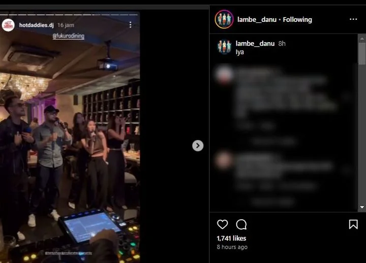 Tamara Tyasmara Diduga Karaoke Party pasca 40 Harian Dante