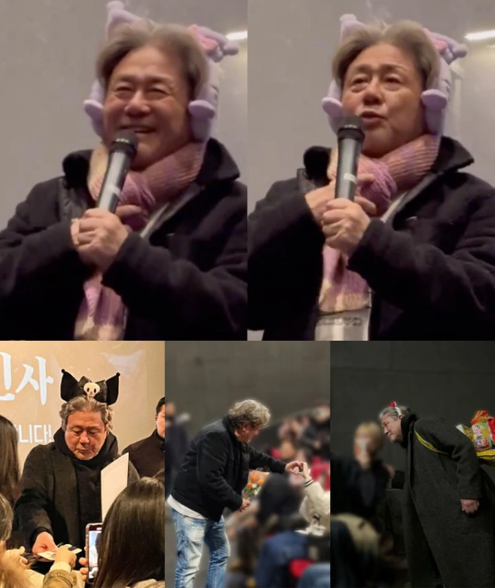 Choi Min Sik Aktor Senior \'Exhuma\' Pakai Barang Uwu Pemberian Fans