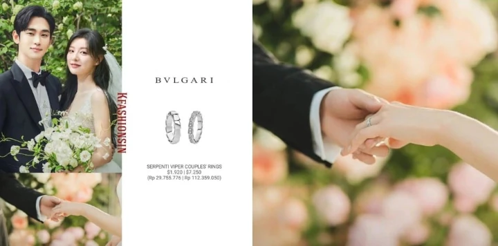 Cincin Nikah Kim Soo Hyun & Kim Ji Won di \'Queen of Tears\' Punya Makna Mendalam