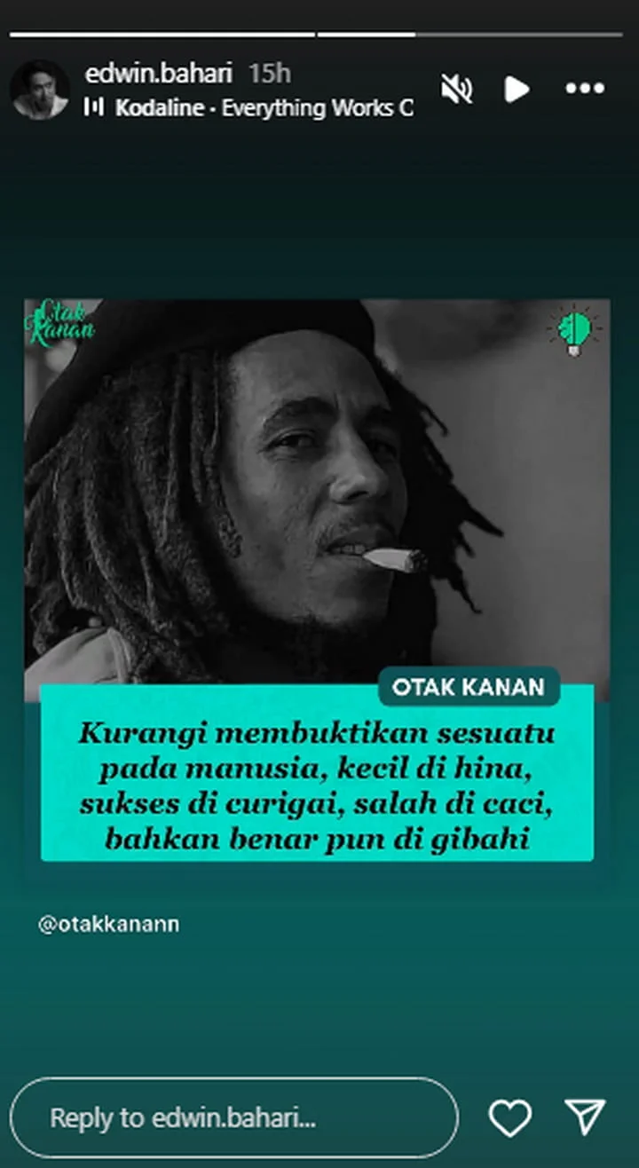 Kekasih Berondong Annisa Bahar Unggah Kutipan Bijak