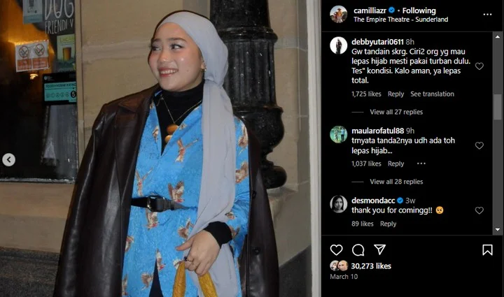 Zara Putri Ridwan Kamil Diduga Sudah Spill Tanda-Tanda Lepas Hijab sebelum Akhirnya Putuskan Lepas Hijab Hingga Menuai Kontroversi Publik
