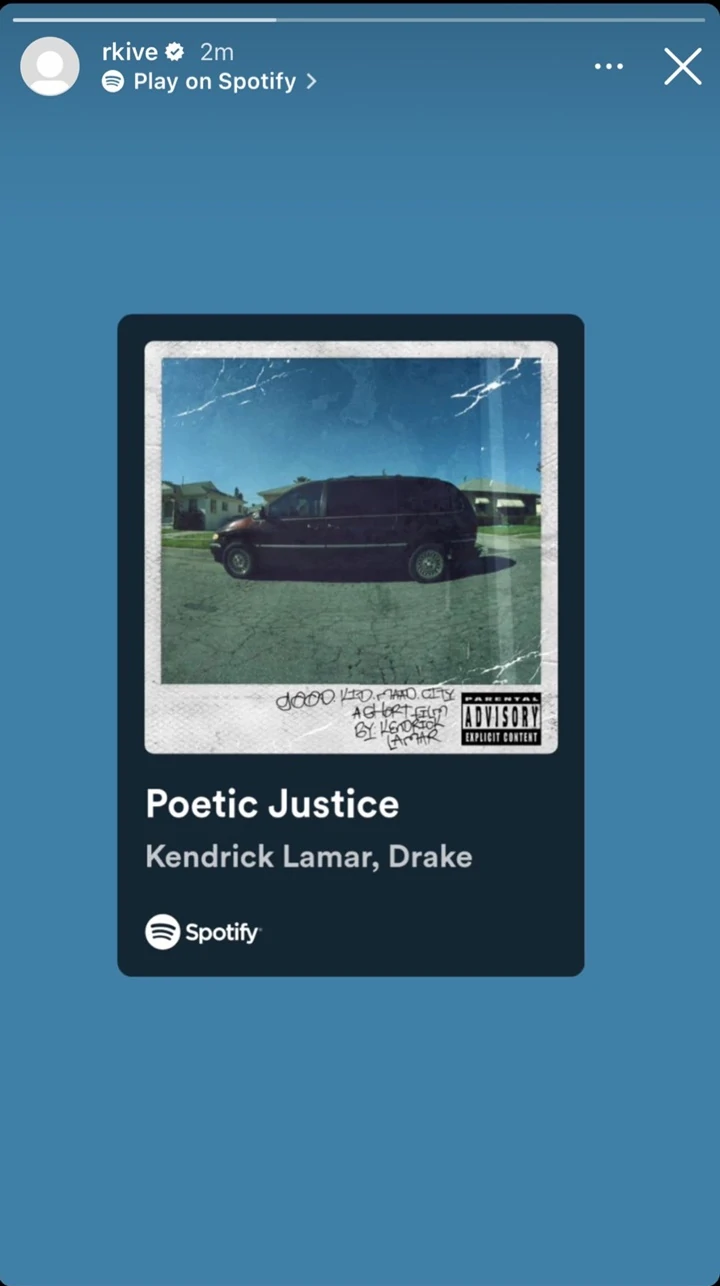 RM BTS Bak Ingin Damaikan Drake dan Kendrick Lamar Lewat Post Terbaru