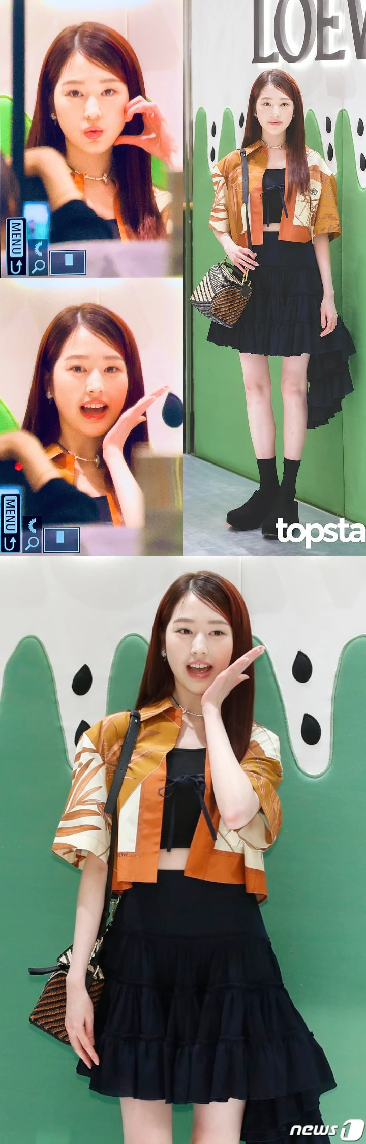 Jang Da Ah Dikira Wonyoung IVE Gegara Ubah Warna Rambut Saat Hadiri Event LOEWE