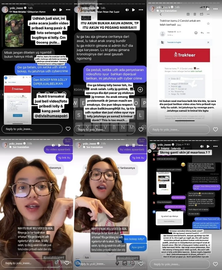 Lolly dan Vadel Badjideh Diduga Terlibat Skandal