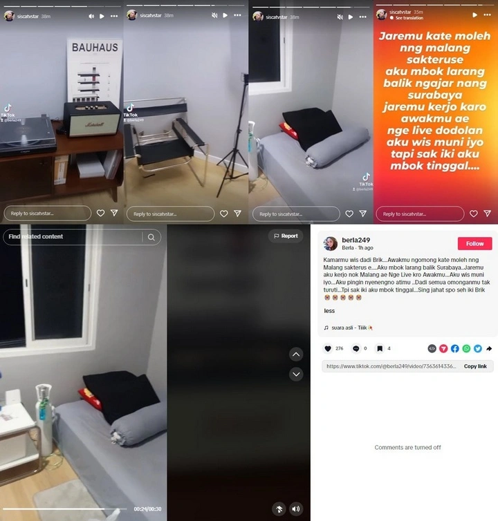 Penampakan Kamar Bro Jabro