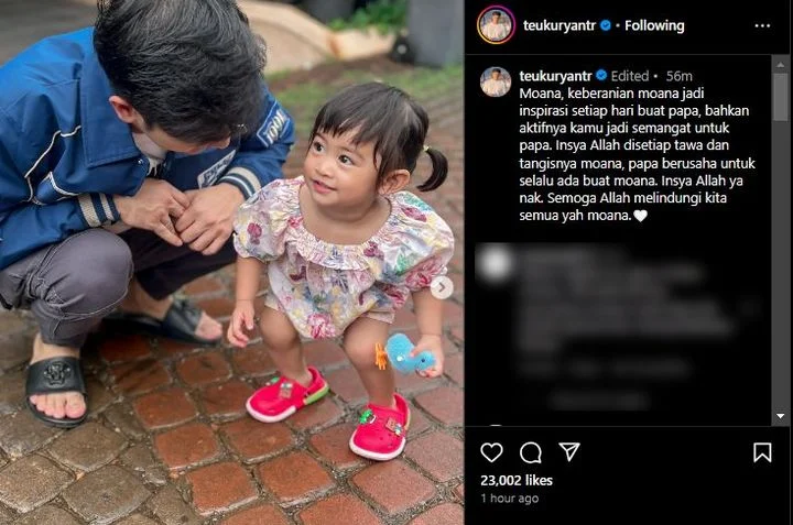 Teuku Ryan Tulis Caption Pilu Jelang Sidang Putusan Cerai Ria Ricis