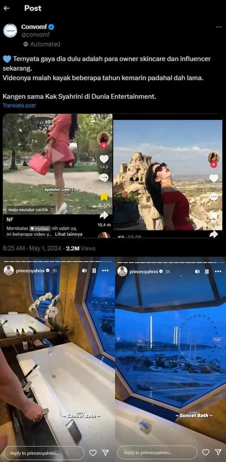 Syahrini Jadi trending Banyak Dirindukan Fans