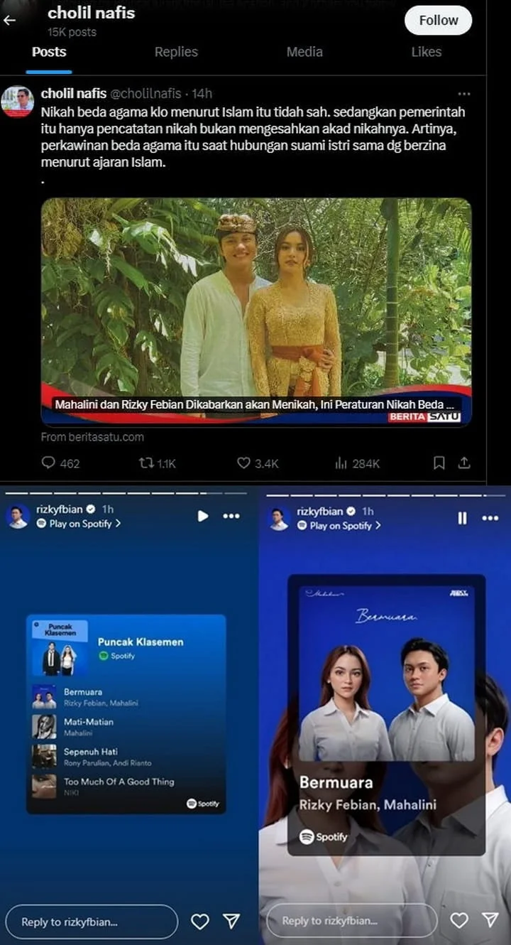 Mahalini dan Rizky Febian Sibuk Promo di Tengah Kabar Pernikahan Tidak Sah