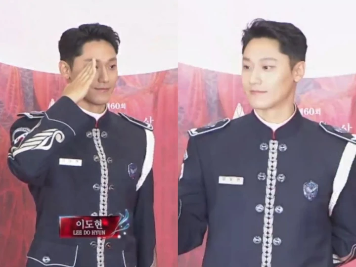 Baeksang Arts Awards 2024: Lee Do Hyun Ganteng Abis Pakai Seragam Militer di Red Carpet