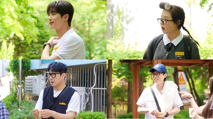 Gaya Byeon Woo Seok & Song Ji Hyo Cosplay Anak SMA di \'Running Man\' Curi Fokus