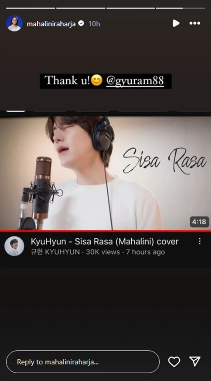 Kyuhyun Super Junior Beri \'Kado Pernikahan\' Spesial untuk Mahalini