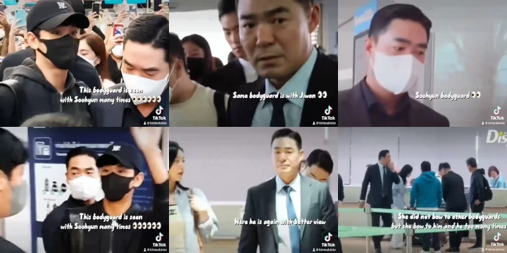 Kim Ji Won Dikawal Bodyguard Kim Soo Hyun selama di Bandara