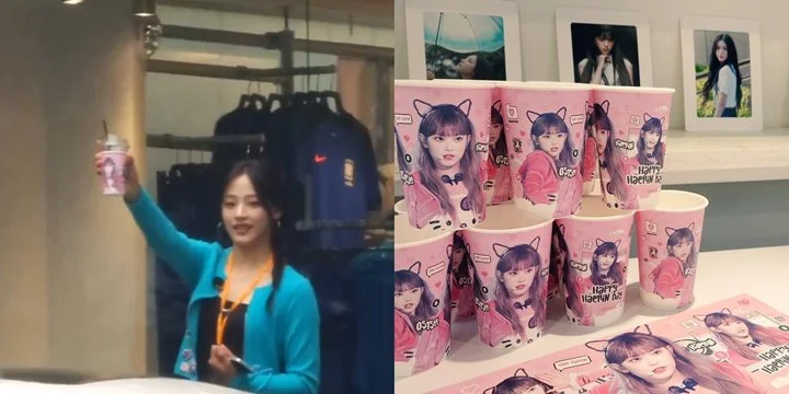 Minji NewJeans Sempat Mampir ke Kafe Ultah Haerin saat Kerja Part Time