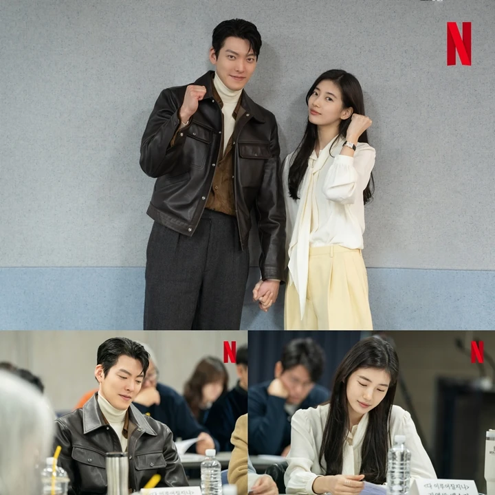 Gestur Mesra Suzy & Kim Woo Bin di Baca Naskah \'All the Love You Wish For\' Disorot