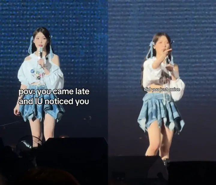 IU Tandain Wajah Fans yang Datang Terlambat ke Konsernya