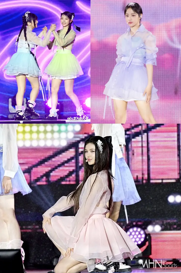 Style NewJeans Pakai Hanbok Kekinian di Korea On Stage 2024 Dipuji Anti Gagal