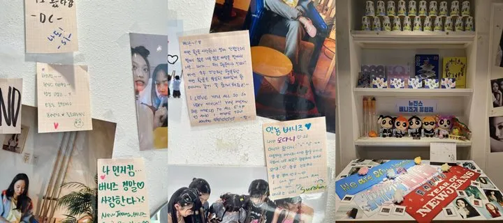 NewJeans Bikin Haru saat Kuatkan Fans Lewat Pesan di Cafe Comeback