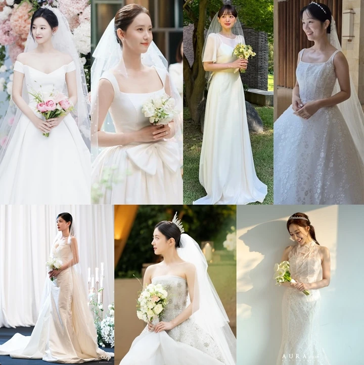 Gaun Pengantin Kim Ji Won, Yoona & Kim Hye Yoon di Drama Mendadak Dibandingkan