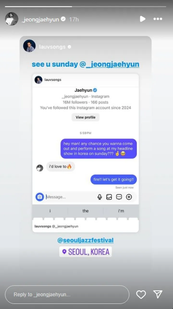 Jaehyun NCT Digoda Sok Cuek kala Terima Tawaran Lauv untuk Duet Bareng
