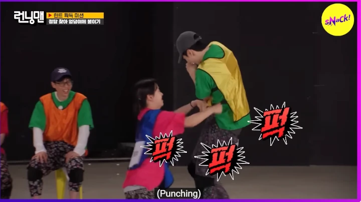 Momen Kang Hoon Dipukuli Song Ji Hyo di \'Running Man\' Tuai Perhatian