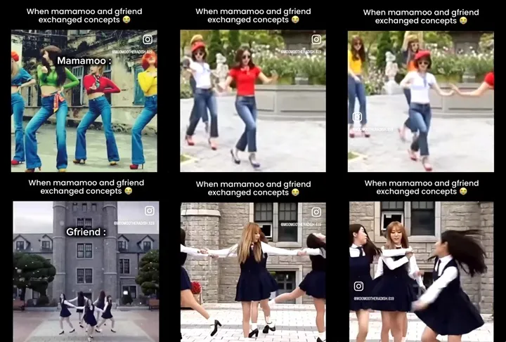 Momen Lawas GFriend dan Mamamoo Kesulitan saat Saling Tukar Konsep Bikin Ngakak