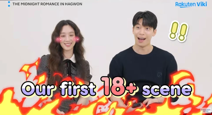 Wi Ha Joon & Jung Ryeo Won Spill Adegan 18+ di \'The Midnight Romance in Hagwon\'
