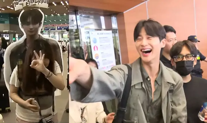 Byeon Woo Seok Sempat-sempatnya Kabur dari Staff usai Bikin Heboh di Bandara