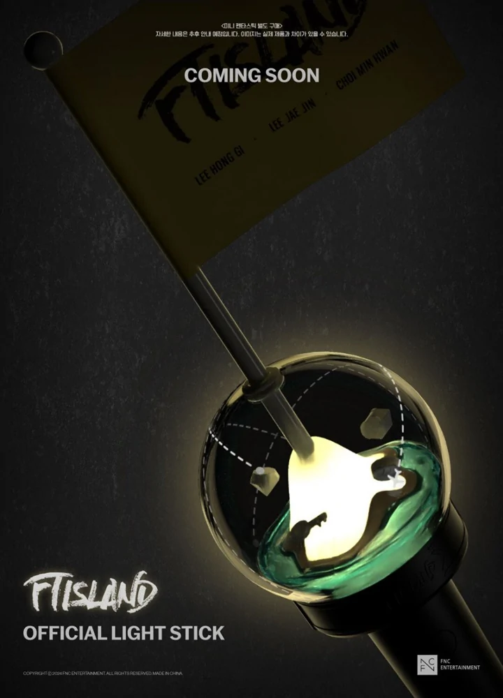 F.T. Island Akhirnya Rilis Lightstick Pertama usai 17 Tahun Debut