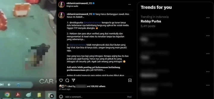 Robby Purba Trending usai Disentil Nikita Mirzani soal Kasus Pemukul Anjing