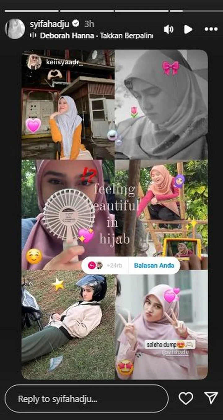 Syifa Hadju Cantik Berhijab