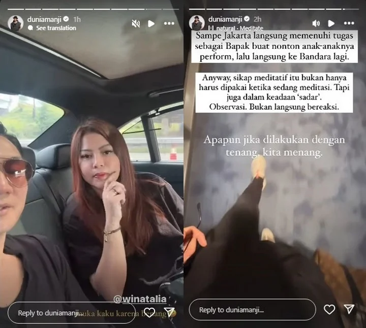 Anji dan Wina Natalia Kompak Hadiri Acara Perform Anak