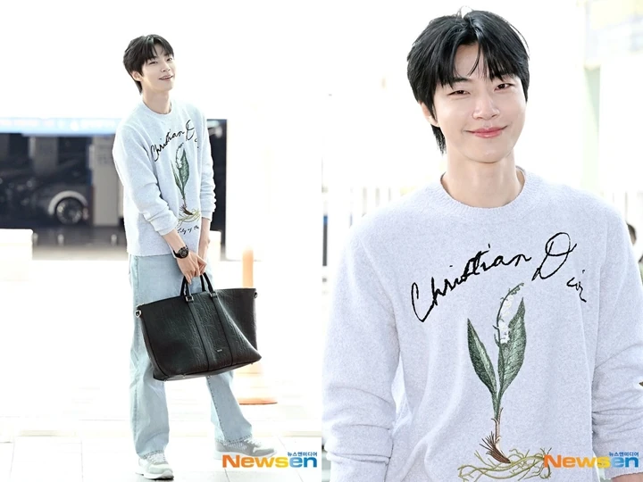 Ukuran Tas Hwang In Yeop saat OTW Jakarta Curi Perhatian