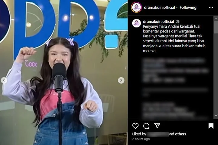 Tiara Andini Dirujak Gegara Kostum Manggung