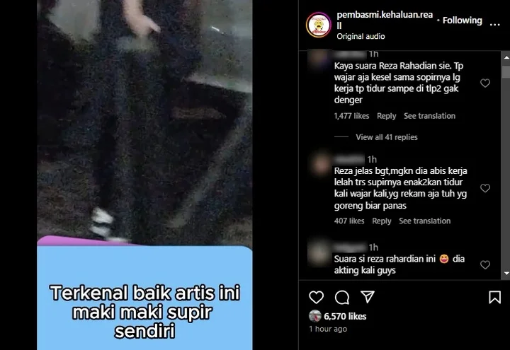 Reza Rahadian Ikut Terseret kala Beredar Viral Rekaman Suara Artis Marahin Sopir