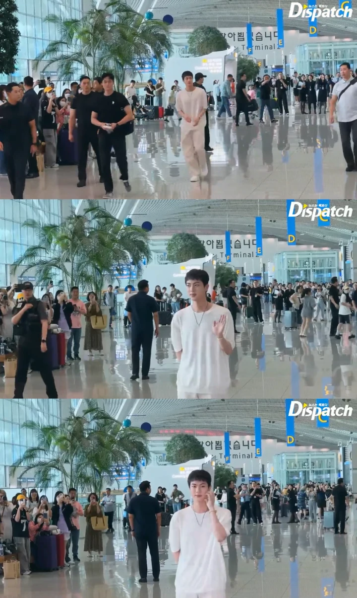 Jin BTS Alami Situasi Langka Bagi Idol K-Pop selama di Bandara OTW Paris