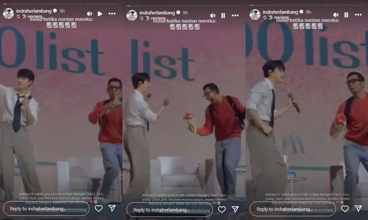 Indra Herlambang Joget \'Popcorn\' Bareng Do.O. EXO