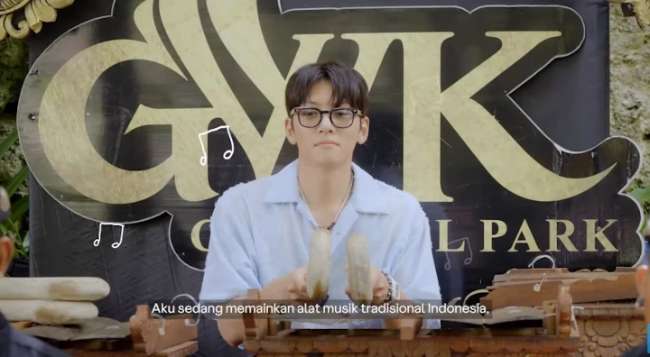 Ji Chang Wook Asyik Main Gamelan saat Liburan di Bali