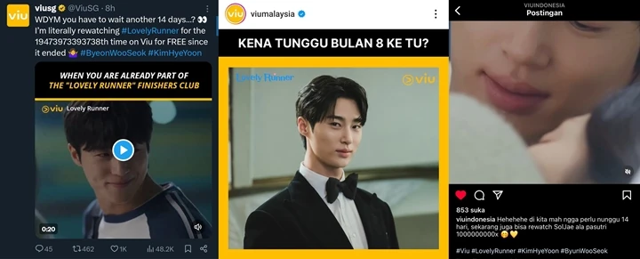 VIU Sindir Netflix Gegara Telat Tayangkan \'Lovely Runner\'
