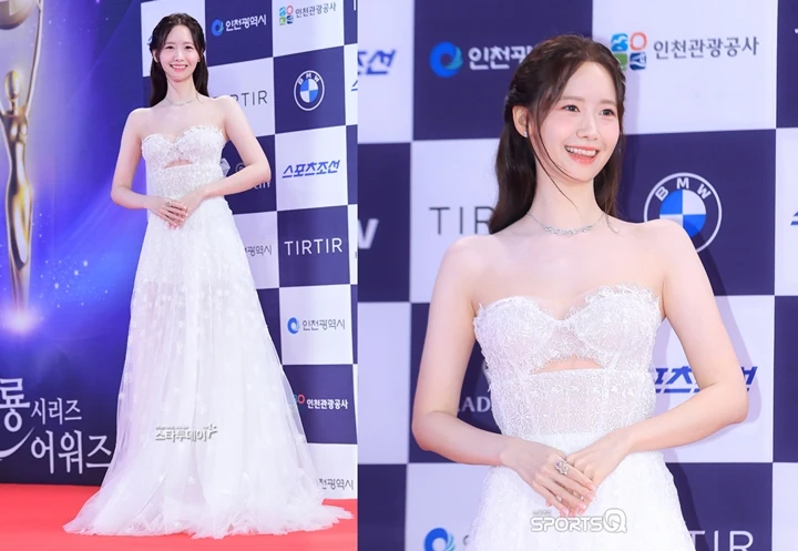 Bra Dress Yoona SNSD di Blue Dragon Series Award 2024 Picu Beragam Reaksi