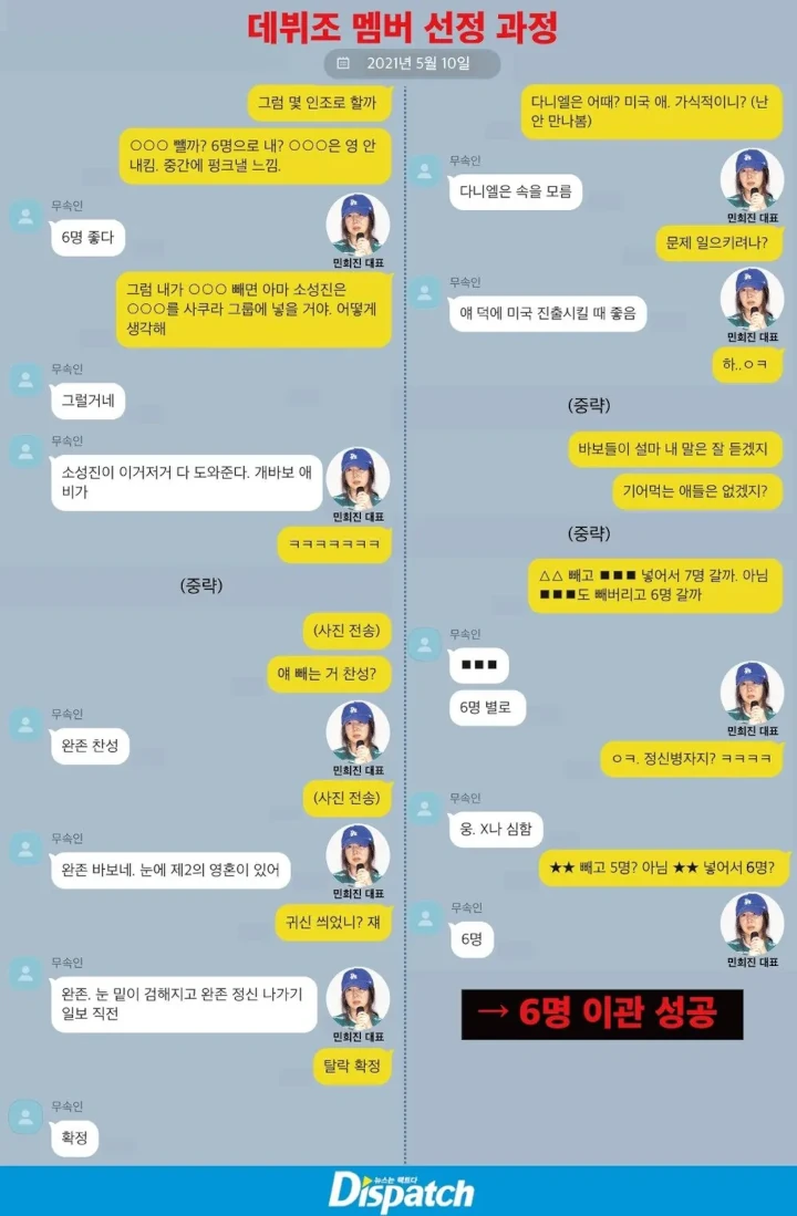 Dispatch Bongkar Isi Chat Min Hee Jin dan Dukun Terkait Debut NewJeans