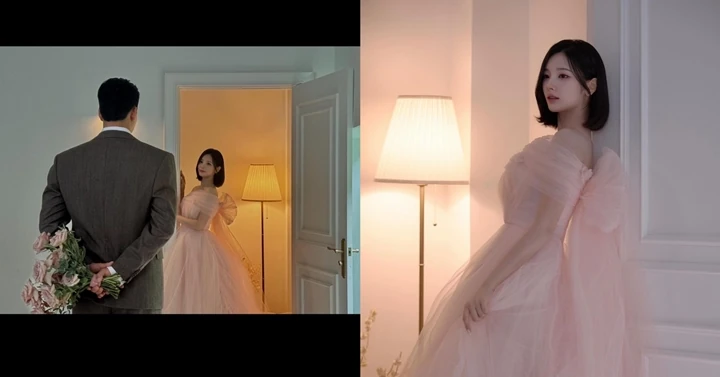 Visual Sohee ALICE dan Bentuk Tubuh Calon Suami di Potret Prewedding Curi Fokus