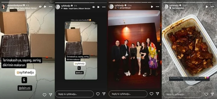 Syifa Hadju dan Keluarga El Rumi Makin Lengket