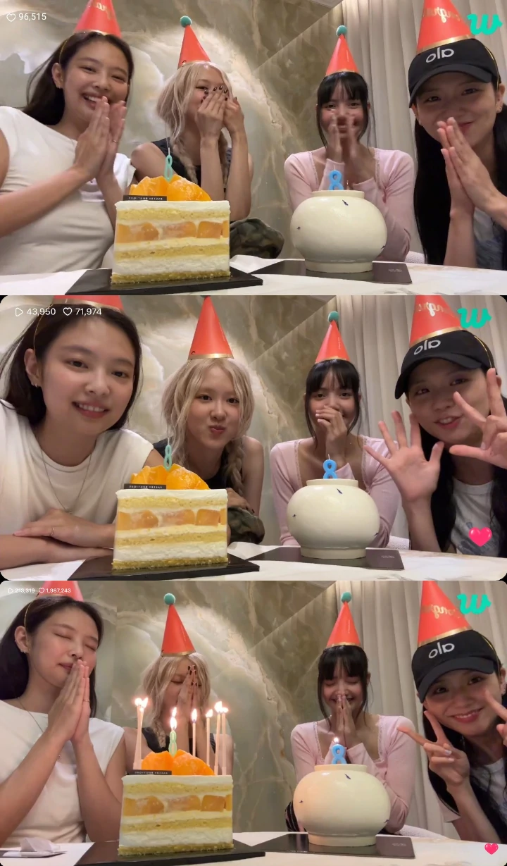 Tingkah Kacau BLACKPINK Saat Live Ulang Tahun ke-8 Jadi Sorotan