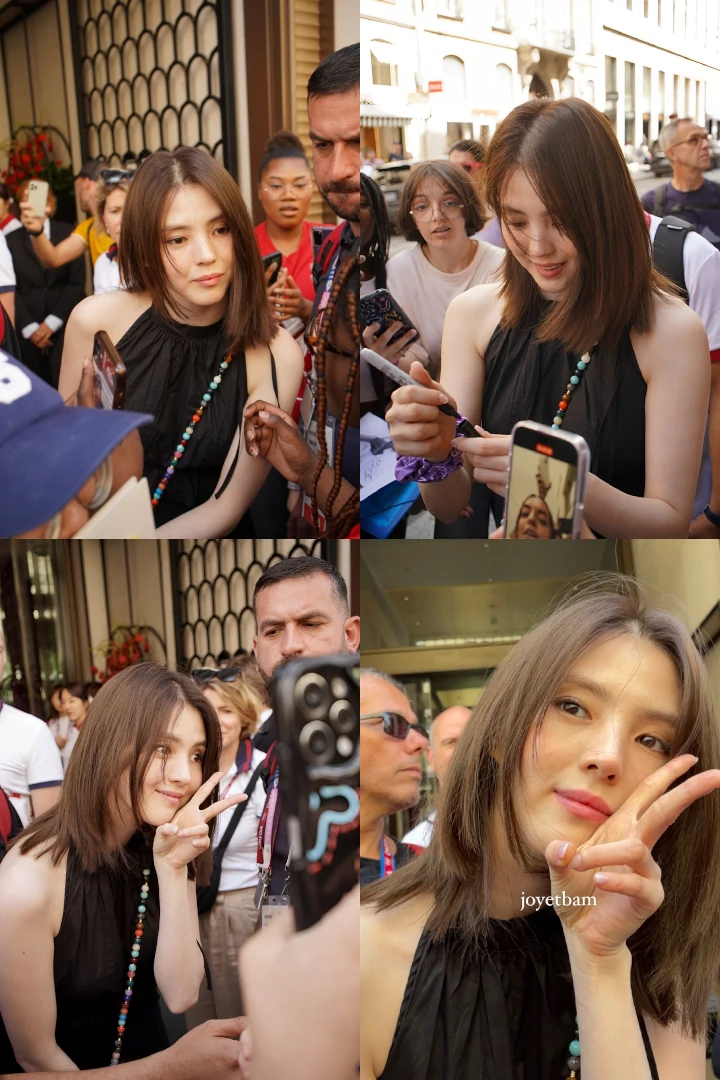 Han So Hee Ketolong Visual meski Foto Kedatangan di Paris Kurang Memuaskan