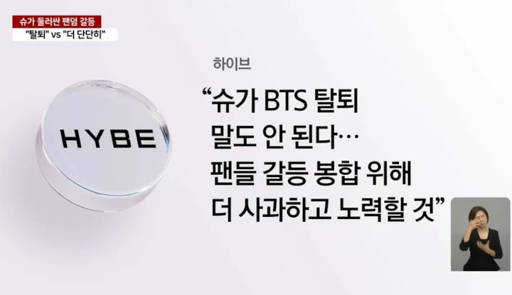 HYBE Diduga Tanggapi Nasib Suga di BTS usai Kasus DUI