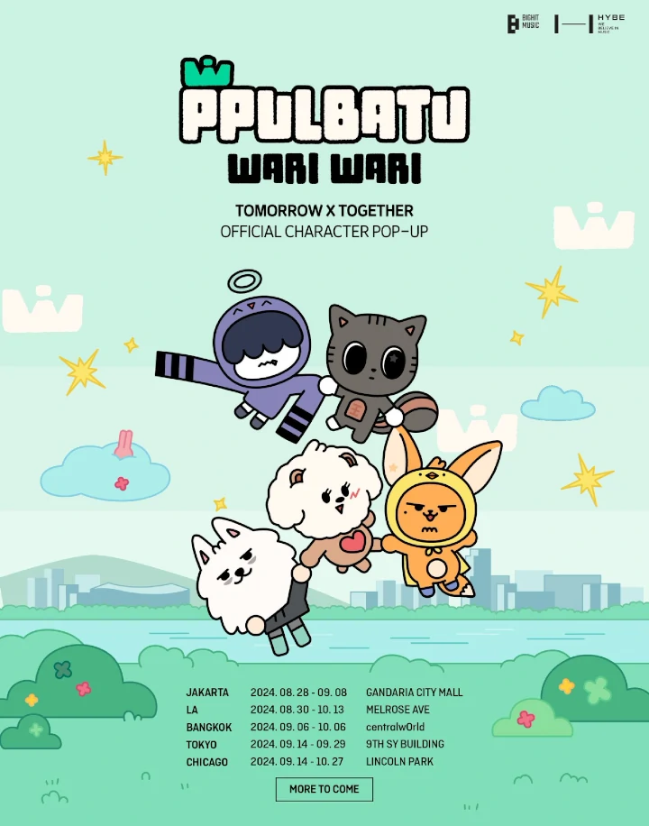  TXT Sertakan Jakarta dalam Launching Ppulbatu Jelang Konser \'ACT: PROMISE\'